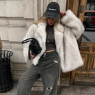 New Thickened Autumn And Winter Fur Coat Fluffy Dyed Pointed Fox Fur Coat Women's European And American Loose Fur Coat